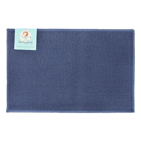 Monarch Brands Sloppy Chef Area Rug - 20in x 30in, Blue PNP-JKT-20X30-BL